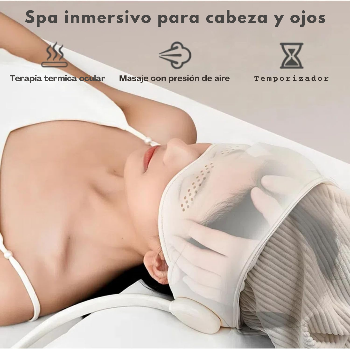 Masajeador de Cabeza Anti Migraña